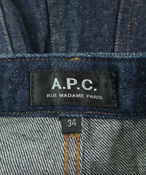 A.P.C.（アーペーセー）ミニスカート 紺 サイズ:34(XS位) レディース/2200667108035