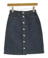 A.P.C.（アーペーセー）ミニスカート 紺 サイズ:34(XS位) レディース/2200667108035