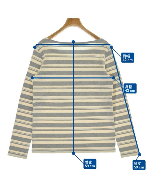 A.P.C.（アーペーセー）Tシャツ・カットソー グレー サイズ:XS レディース/2200669670059