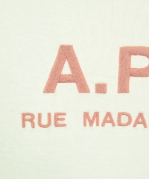 A.P.C.（アーペーセー）Tシャツ・カットソー 白 サイズ:S レディース/2200665129018