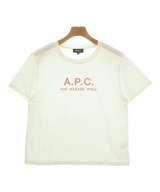 A.P.C.（アーペーセー）Tシャツ・カットソー 白 サイズ:S レディース/2200665129018