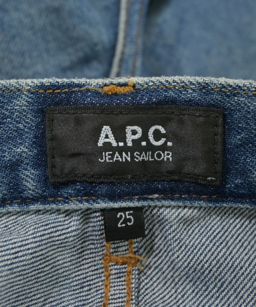 A.P.C.（アーペーセー）デニムパンツ 青 サイズ:25(S位) レディース/2200667464049