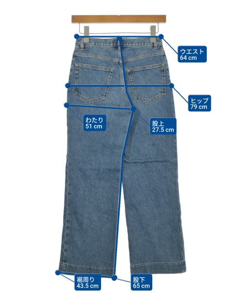 A.P.C.（アーペーセー）デニムパンツ 青 サイズ:25(S位) レディース/2200667464049
