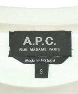 A.P.C.（アーペーセー）Tシャツ・カットソー 白 サイズ:S レディース/2200670471027