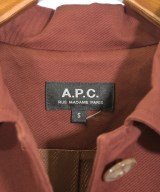 A.P.C.（アーペーセー）ステンカラーコート 茶 サイズ:S レディース/2200670969012