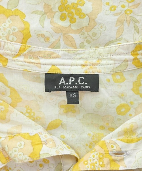 A.P.C.（アーペーセー）ワンピース 黄 サイズ:XS レディース/2200671170073