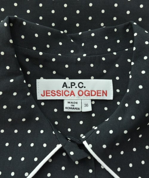 A.P.C.（アーペーセー）カジュアルシャツ 紺 サイズ:36(S位) レディース/2200671181017