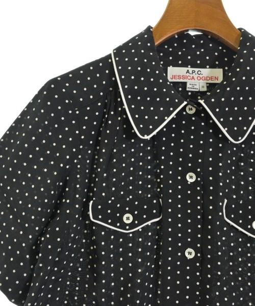 A.P.C.（アーペーセー）カジュアルシャツ 紺 サイズ:36(S位) レディース/2200671181017