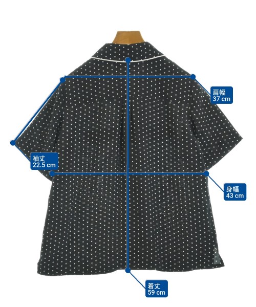 A.P.C.（アーペーセー）カジュアルシャツ 紺 サイズ:36(S位) レディース/2200671181017