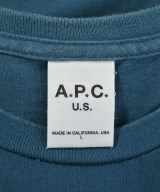 A.P.C.（アーペーセー）Tシャツ・カットソー 青 サイズ:L レディース/2200671681029