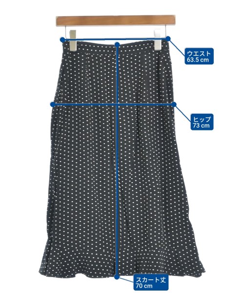 A.P.C.（アーペーセー）ロング・マキシ丈スカート 黒 サイズ:34(XS位) レディース/2200670096039