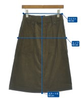 A.P.C.（アーペーセー）ロング・マキシ丈スカート 茶 サイズ:34(XS位) レディース/2200725420048