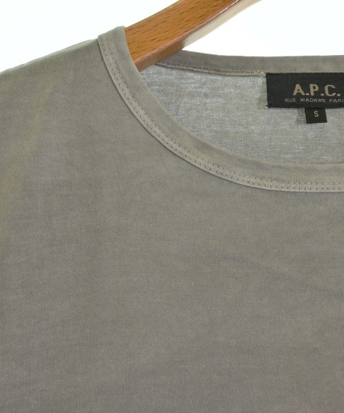 A.P.C.（アーペーセー）Tシャツ・カットソー グレー サイズ:S レディース/2200728594067
