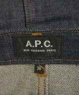 A.P.C.（アーペーセー）ひざ丈スカート 紺 サイズ:36(S位) レディース/2200730555032