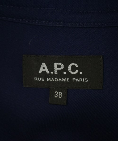 A.P.C.（アーペーセー）ブラウス 紺 サイズ:S レディース/2200721698014