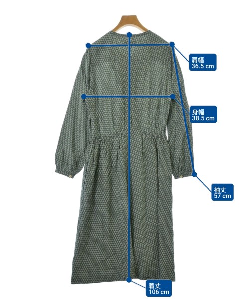 A.P.C.（アーペーセー）ワンピース 緑 サイズ:34(S位) レディース/2200730932024