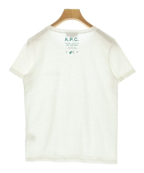 A.P.C.（アーペーセー）Tシャツ・カットソー 白 サイズ:S レディース/2200725654146