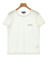 A.P.C.（アーペーセー）Tシャツ・カットソー 白 サイズ:S レディース/2200725654146