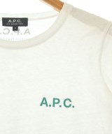 A.P.C.（アーペーセー）Tシャツ・カットソー 白 サイズ:S レディース/2200725654146