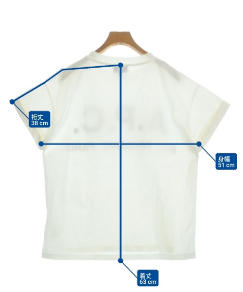 A.P.C.（アーペーセー）Tシャツ・カットソー 白 サイズ:XS レディース/2200730313151
