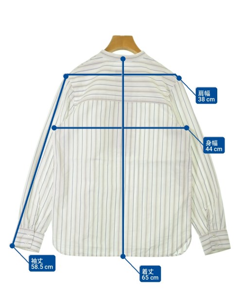 A.P.C.（アーペーセー）カジュアルシャツ 白 サイズ:36(S位) レディース/2200735105041
