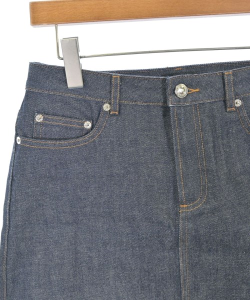 A.P.C.（アーペーセー）ミニスカート 紺 サイズ:38(M位) レディース/2200735540033