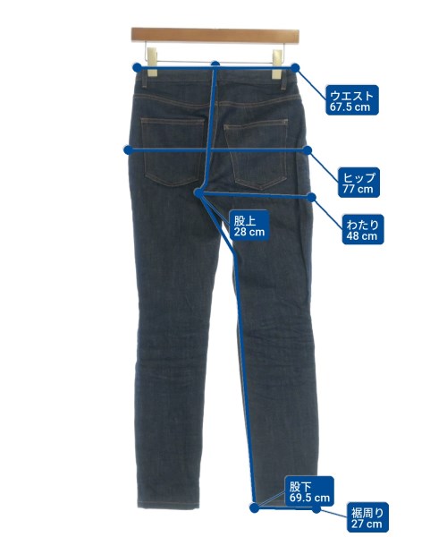 A.P.C.（アーペーセー）デニムパンツ 紺 サイズ:25(S位) レディース/2200737060027