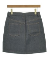 A.P.C.（アーペーセー）ひざ丈スカート 紺 サイズ:34(XS位) レディース/2200719885112