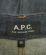 A.P.C.（アーペーセー）ひざ丈スカート 紺 サイズ:34(XS位) レディース/2200719885112