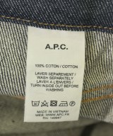 A.P.C.（アーペーセー）ひざ丈スカート 紺 サイズ:34(XS位) レディース/2200719885112