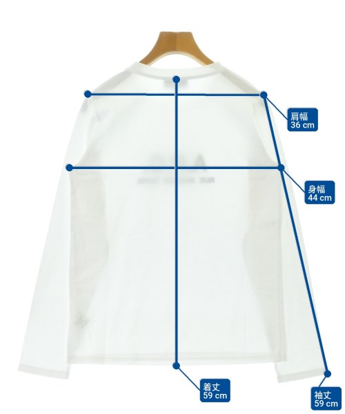A.P.C.（アーペーセー）Tシャツ・カットソー 白 サイズ:M レディース/2200719914034