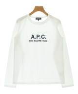 A.P.C.（アーペーセー）Tシャツ・カットソー 白 サイズ:M レディース/2200719914034