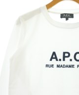 A.P.C.（アーペーセー）Tシャツ・カットソー 白 サイズ:M レディース/2200719914034