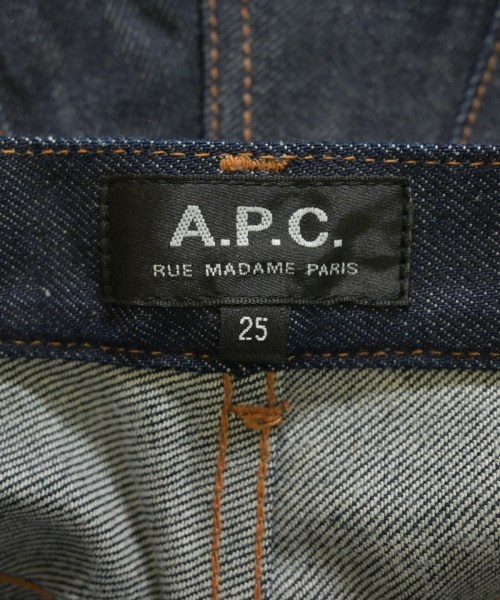 A.P.C.（アーペーセー）デニムパンツ 紺 サイズ:25(S位) レディース/2200720489101