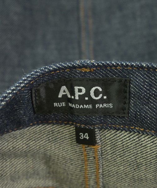 A.P.C.（アーペーセー）ミニスカート 紺 サイズ:34(XS位) レディース/2200721584102