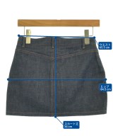 A.P.C.（アーペーセー）ミニスカート 紺 サイズ:34(XS位) レディース/2200721584102