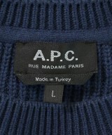 A.P.C.（アーペーセー）ニット・セーター 紺 サイズ:L メンズ/2200721818047
