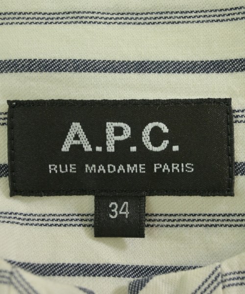 A.P.C.（アーペーセー）ブラウス 白 サイズ:34(XS位) レディース/2200717287161