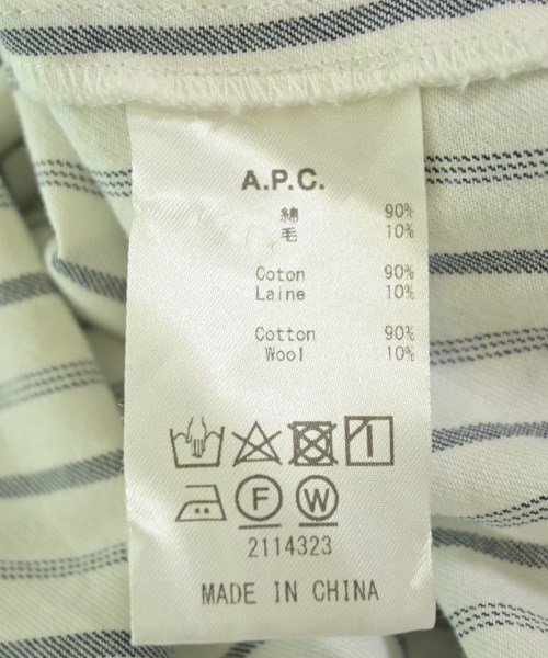 A.P.C.（アーペーセー）ブラウス 白 サイズ:34(XS位) レディース/2200717287161