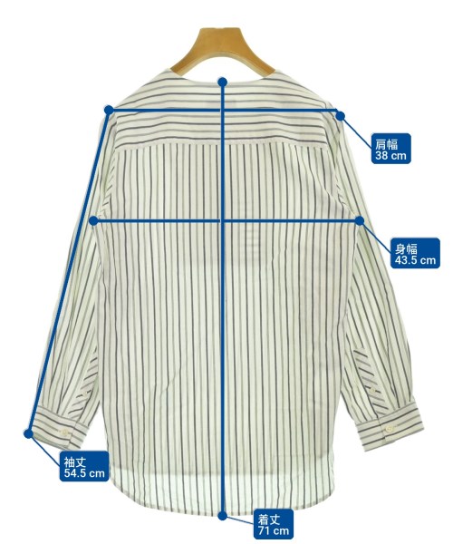 A.P.C.（アーペーセー）ブラウス 白 サイズ:34(XS位) レディース/2200717287161