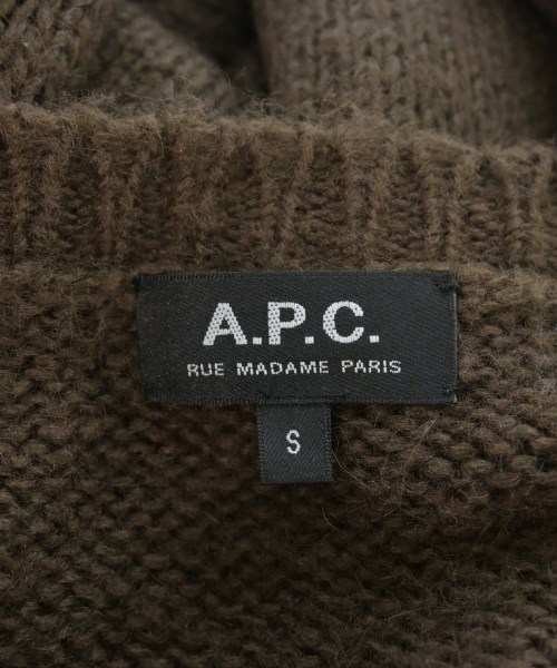 A.P.C.（アーペーセー）カーディガン 茶 サイズ:S レディース/2200718435059