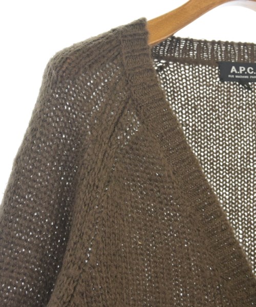 A.P.C.（アーペーセー）カーディガン 茶 サイズ:S レディース/2200718435059