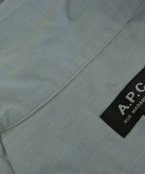 A.P.C.（アーペーセー）カジュアルシャツ 青 サイズ:34(XS位) レディース/2200719763205