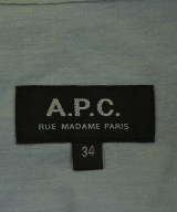 A.P.C.（アーペーセー）カジュアルシャツ 青 サイズ:34(XS位) レディース/2200719763205