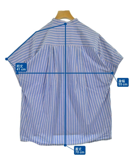 A.P.C.（アーペーセー）ブラウス 青 サイズ:36(S位) レディース/2200720258011