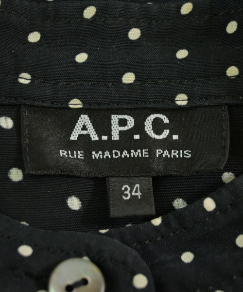 A.P.C.（アーペーセー）ブラウス 黒 サイズ:34(XS位) レディース/2200720258035