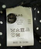 A.P.C.（アーペーセー）ブラウス 黒 サイズ:34(XS位) レディース/2200720258035