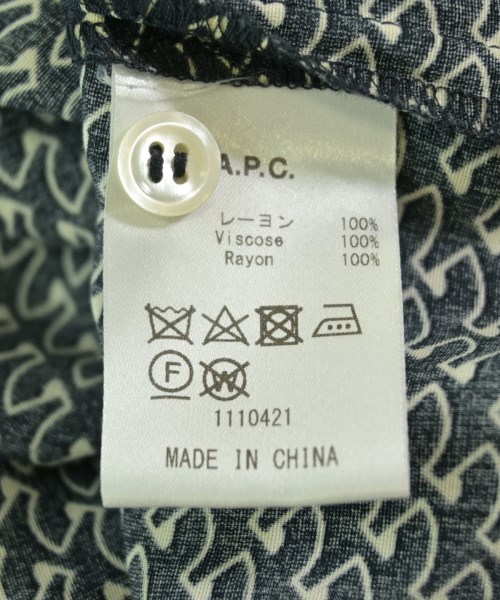 A.P.C.（アーペーセー）ブラウス 黒 サイズ:34(XS位) レディース/2200720258059