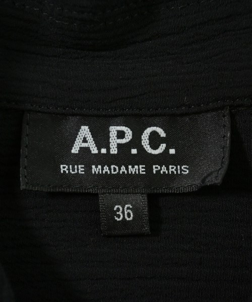 A.P.C.（アーペーセー）ポロシャツ 黒 サイズ:36(S位) レディース/2200718118051