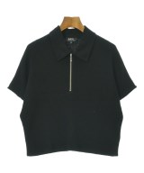 A.P.C.（アーペーセー）ポロシャツ 黒 サイズ:36(S位) レディース/2200718118051
